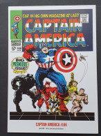 Marvel Comic Abril 1968 "CAPTAIN AMERICA #100" - POSTAL Prepago USPS 2007 - Marvel