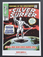 Marvel Comic Agosto 1968 "SILVER SURFER #1" - POSTAL Prepago USPS 2007 - Marvel
