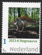 Nederland  2023-6  Prehistorie -Prehistoric: Stegosaurus     Postfris/mnh/sans Charniere - Sellos Privados