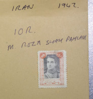 IRAN STAMPS  M. Reza Shah Pahlavi  10R  1942   ~~L@@K~~ - Iran