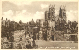 United Kingdom England York Minster Bootham Bar - York