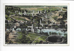 SCENE IN BLUE CREEK OIL FIELDS. BLUE CREEK. - Other & Unclassified