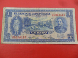 7797 - Colombia 1 Peso Oro 1953 - Colombia