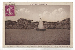Penvénan (22) : Bateaux De Pêche Dans Port Blanc  En 1936 (animé) PF. - Penvénan