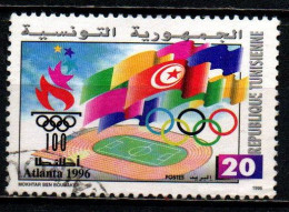 TUNISIA - 1996 - OLIMPIADI DI ATLANTA - USATO - Tunisie (1956-...)