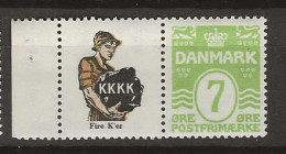 1929 MNH  Danmark Mi R-34 Adverticing Appendage Postfris - Unused Stamps