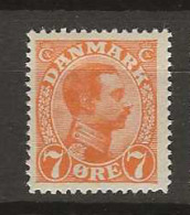 1918 MH  Danmark Facit 132 - Unused Stamps