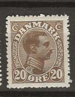 1921 MH  Danmark Facit 138 - Unused Stamps