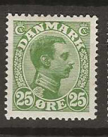 1925 MH  Danmark Facit 143 - Unused Stamps