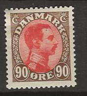 1920 MH  Danmark Facit 160 - Unused Stamps