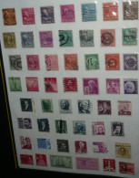Rare Lot De 80 Timbres Américains USA 1940's-1950's Air Mail Presidents WW2 Einstein - Used Stamps