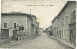 VILLARS (01) – Quartier De La Poste. - Villars-les-Dombes