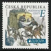 CHECA REP. / CZECH REP. / CESKA REP. - EUROPA 2020 - "ANTIGUAS RUTAS POSTALES - ANCIENT POSTAL ROUTES" -- SERIE N - 2020