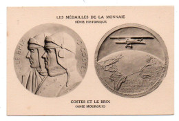 Monnaies 004, Les Medailles De La Monnaie, Serie Historique, Costes Et Le Brix, Aznie Mouroux - Münzen (Abb.)