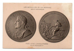 Monnaies 007, Les Medailles De La Monnaie, Serie Historique, Paix Avec L'Angleterre Sous François Ier - Münzen (Abb.)