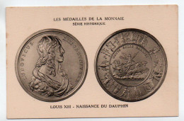 Monnaies 006, Les Medailles De La Monnaie, Serie Historique, Louis XIII, Naissance Du Dauphin - Münzen (Abb.)