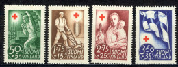 Finland Sc# B44-B47 MH 1941 Semi Postal - Nuevos