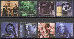 Finland Sc# 996-1003 Used 1996 Films - Usados