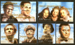 Finland Sc# 1115a-1115f Used 1999 Entertainers - Gebruikt