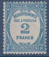 FRANCE - Taxe N° 61  *  Cote : 100 € - 1859-1959 Mint/hinged