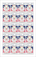 Liberia 2023, Freedom And Pan African Leadership, Flags, Sheetlet - Briefmarken