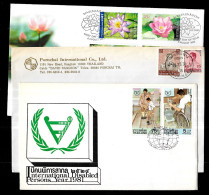 (Lot De 3) Thailand Stamps - Tailandia