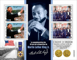 Djibouti 2023, Marin Luther King, 4val In BF - Martin Luther King