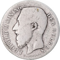 Monnaie, Belgique, Leopold II, Franc, 1886, TB, Argent, KM:29.1 - 1 Franc