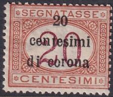 Austria 1919 Sc NJ10 Trento Segnatasse Sa 3 Italian Occ Postage Due Set MH* - Trentino & Triest