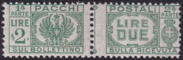 Italy 1946 Sc Q56 Italia Pacchi Sa 61 Parcel Post MNH** - Colis-postaux