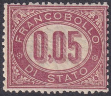 Italy 1875 Sc O2 Italia Servizio Sa 2 Official MNH** - Dienstmarken