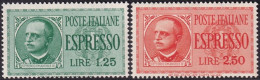 Italy 1932 Sc E14-5 Italia Espresso Sa 15-6 Express Set MNH** - Exprespost