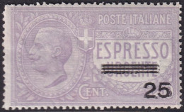 Italy 1917 Sc E9 Italia Espresso Sa 3 Express MNH** - Express Mail