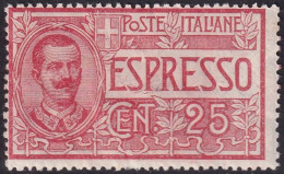 Italy 1903 Sc E1 Italia Espresso Sa 1 Express MLH* - Poste Exprèsse