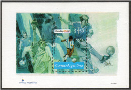 Argentina - 1994 - World Soccer Championship - USA '94 - Unused Stamps