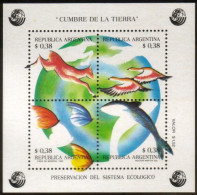 Argentina - 1992 - Earth Summit - Preservation Of The Ecological System - Faune - Birds - Ungebraucht