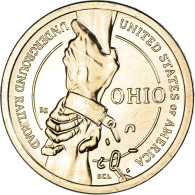 Monnaie, États-Unis, Dollar, 2023, Denver, American Innovation - Ohio, SPL - Gedenkmünzen