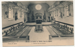 CPA - LE MANS (Sarthe) - Maison De Santé Du Mans, Rue De Ballon - Intérieur De La Chapelle - Le Mans