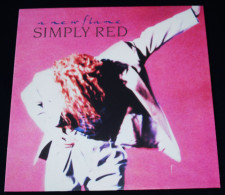 SIMPLY RED – "A New Flame" – LP – 1989 – 244689-1 – ELEKTRA/WEA – Made In Germany - Soul - R&B