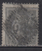 1856 British East India Used, Four Annas, No Watermark - 1854 Compañia Británica De Las Indias