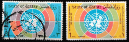 1985 QATAR United Nations Complete Set Of 2 Used. - Qatar