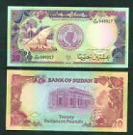 SUDAN - 1991 20 Pounds AUNC - Soudan