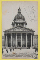 CPA PARIS PANTHEON - 1917 - Commissariat Militaire GARE Paris DIRECTION CHEMIN DE FER  ARMEES Militaria - Panthéon