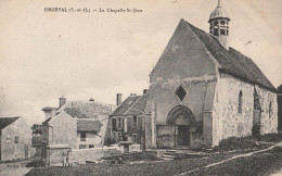 MIR - ORGEVAL  EN YVELINES   LA  CHAPELLE SAINT  JEAN    CPA  CIRCULEE - Orgeval