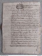 GENERALITE DE MONTPELLIER FEVRIER 1670  DOCUMENT DE 5 PAGES - Timbri Generalità