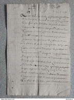 GENERALITE D'AIX 1674 - Timbri Generalità