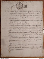 GENERALITE PROVENCE AIX 1691 - Timbri Generalità
