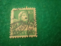 İSVİÇRE- 1900-1940        10C           USED - Oblitérés