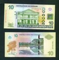 SURINAM - 2019 10 Dollars UNC - Surinam