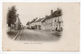 89 YONNE - CHEROY Rue De La République, Pionnière - Cheroy